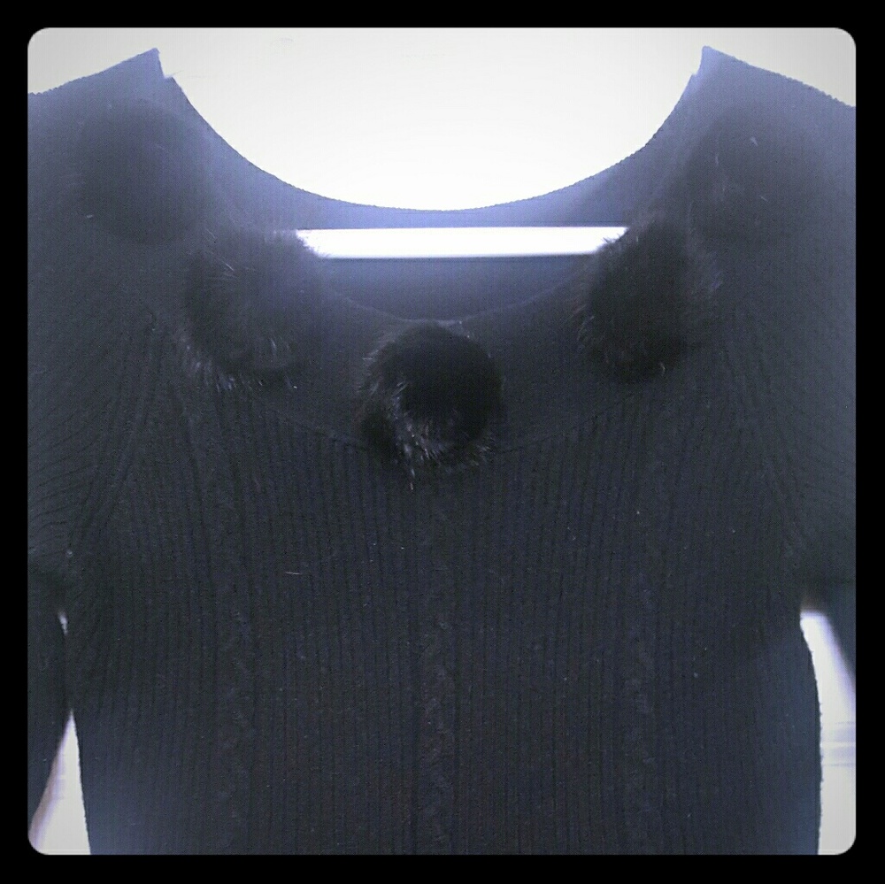 Very Cute Small Black Sweater